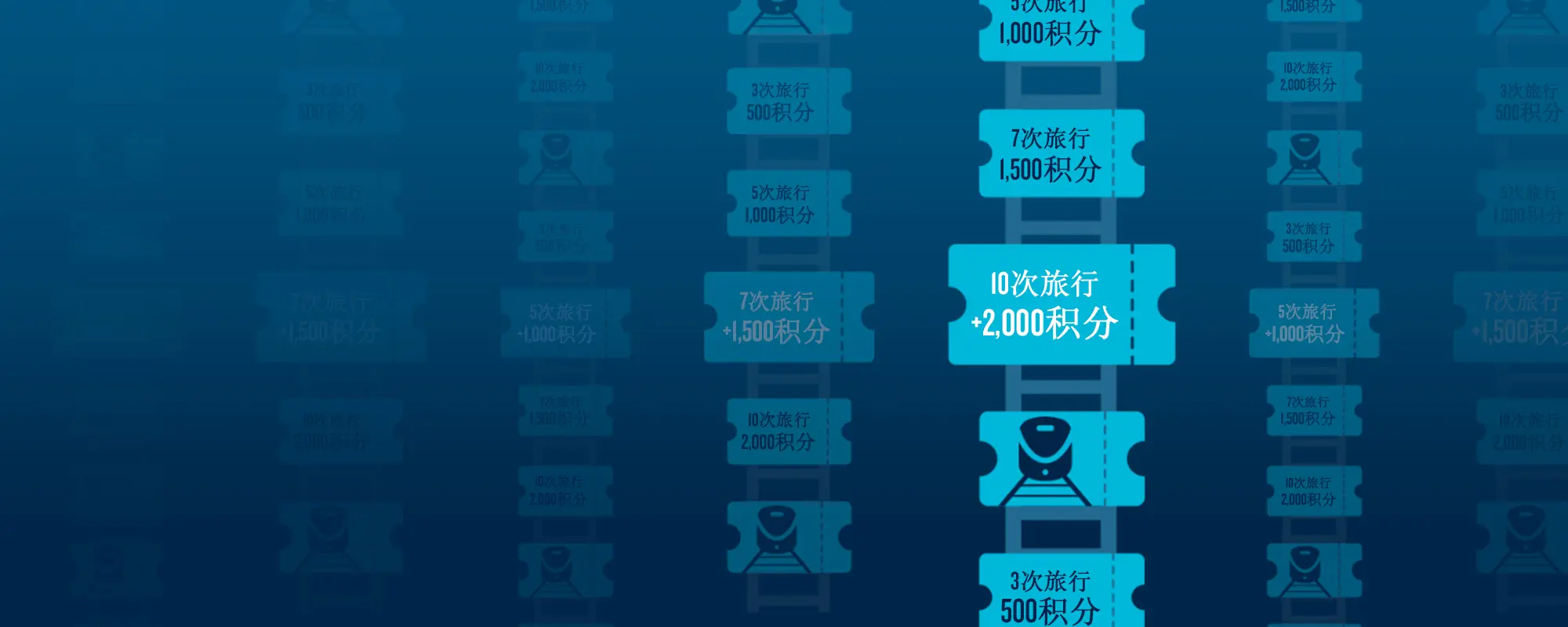 图标 bonustrak 火车票条码